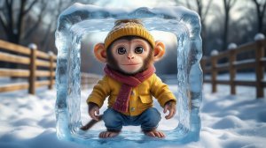 Мультики для детей.Обезьянка спасатель