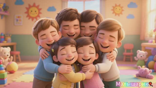 Детский сад. Детская песня🎵 мультик для детей🎈