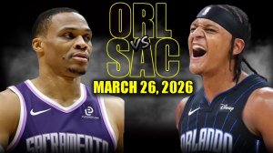 27.03.2026 | ОБЗОР МАТЧА | Орландо Мэджик - Сакраменто Кингз | Highlights