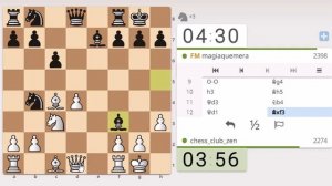 Мастер неожиданно сдался выиграв пешку