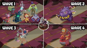 Эволюция Минорного Паранормального Карнавала (С 1 по 4 Волну) (My Singing Monsters)