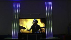 Цветомузыкальный эквалайзер (0.5 м х 2.5 м х2)