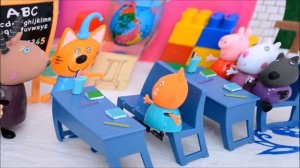 компот  пошёл  в  школу. Три кота