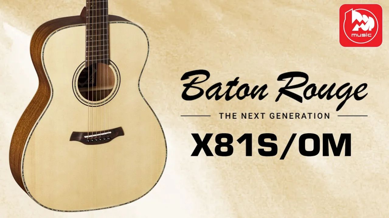 Baton Rouge X81S⧸OM - акустическая гитара небольшого размера