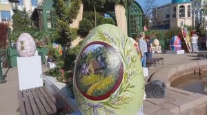 Пасхальное чудо. Памятник Ю.Долгорукому.