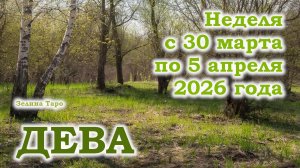ДЕВА | ТАРО прогноз на неделю с 30 марта по 5 апреля 2026 года