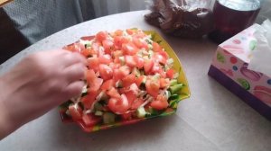 Продолжение видео .Готовлю на праздничный стол.