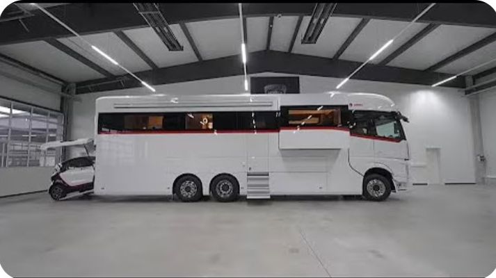 Мы прилетели в Германию чтобы совершить поездку по самому ФУТУРИСТИЧНОМУ автодому в мире!