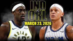 24.03.2026 | ОБЗОР МАТЧА | Орландо Мэджик - Индиана Пэйсерс | Highlights