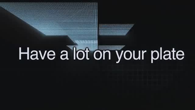 Have A Lot On One's Plate — американский английский, сленг и идиомы