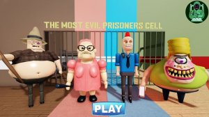 Побег фермера Тима из #Roblox против бабушки Барры и полицейского Сирены против мистера Вонючки!