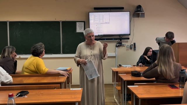 «Педагогическая гостиная»: встреча с учителем русского языка и литературы Татьяной Майбородой