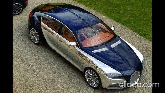 Обзор концепта 4 дверного Бугатти