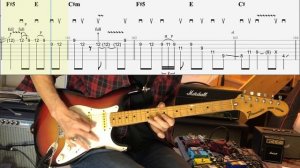 10 ГИТАРНЫХ РИФФОВ Jimi Hendrix 1 на Электрогитаре. Уроки Гитары. Ноты и табы Гитары Guillaume Vrac