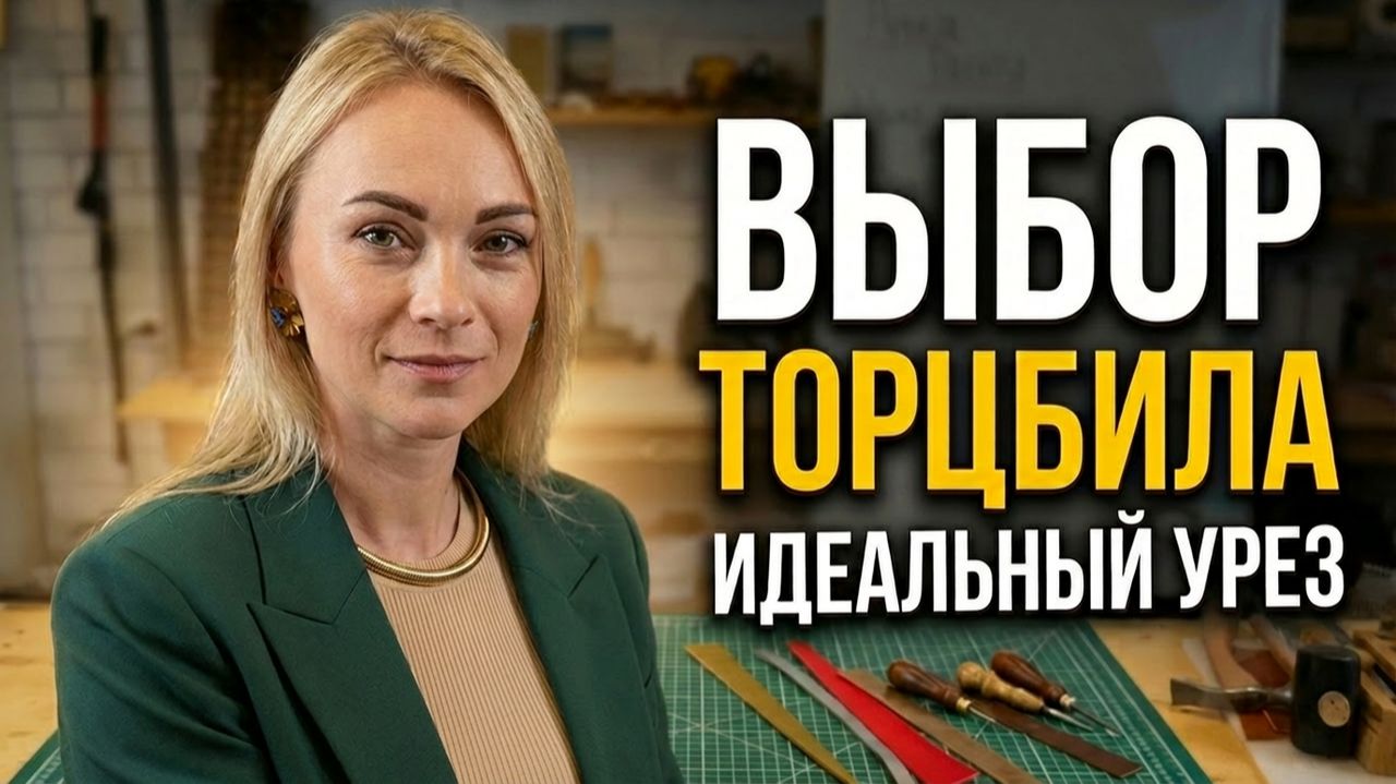 Как выбрать ТОРЦБИЛ для создания аккуратного уреза на коже