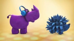 Мультики для детей. Единорожек и Ёжик слушают в наушниках музыку. #дети #видеодлядетей