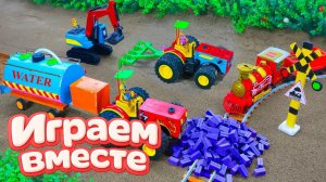 МУЛЬТИКИ ПРО СУПЕРГЕРОЕВ И ИГРУШКИ ДЛЯ ДЕТЕЙ 🚧 СТРОИМ ВМЕСТЕ ИГРУШЕЧНЫЙ ДОМИК ДЛЯ ХАЛКА 🟢Ч.2