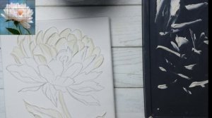 МК "Цветы 3.0" - Пион рельеф