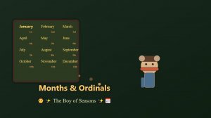 The Ordinal Month Song 2- Порядковые числительные