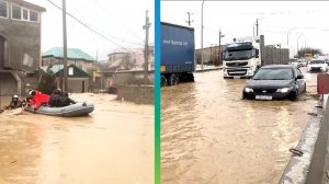 Дагестан уходит под воду: затоплены дома, десятки районов без света, воды и тепла