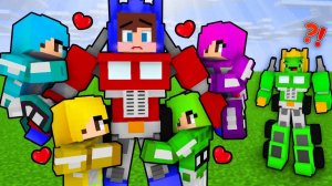 Джей Джей Трансформер влюблен в девушку, но Майки грустит о магазине любви. Майнкрафт Мультик