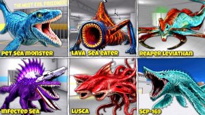 1,000,000 ДОМАШНИХ МОРСКИХ МОНСТРОВ! Что, если я СТАНУ SCP-169, ПОЖИРАТЕЛЕМ ЛАВОВОГО МОРЯ в Роблокс