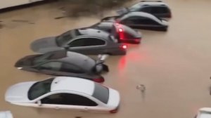 Проливные дожди затопили столицу Дагестана