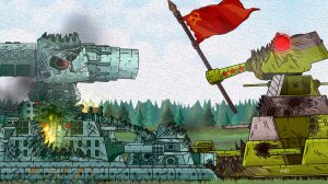КВ-44 против Карла-44. Бой прошлого — мультики про танки