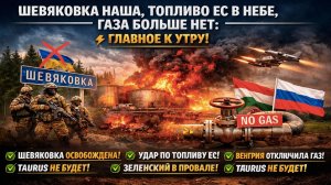 Шевяковка — наша! Удар по топливу ЕС, Орбан отключил газ, а бусификация стала беспределом