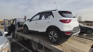 Отправили Kia KX1 из Китая 🚘