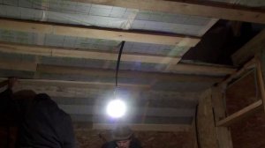 Закончили обшивать OSB плитой второй этаж// Получилось неплохо