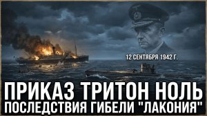 Приказ-"Тритон Ноль". Последствия гибели"Лаконии".