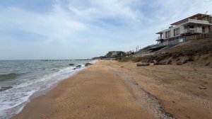 Голубицкая.Пляж.Март