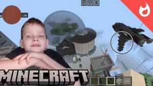 Город кибер панк в Майнкрафт/ интересный город Майнкрафт