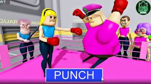 Женщина-боксер сбежала из тюрьмы! #Obby 🥊😱 Игровой процесс #roblox