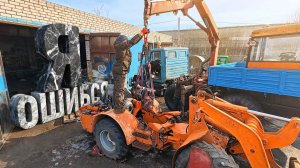 Решил установить механику на погрузчик и ЛОХАНУЛСЯ!!!