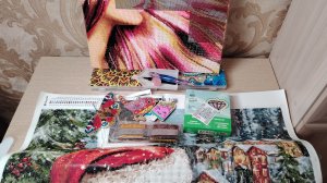 Алмазное обо всем. Текущие процессы, мини финиши, распаковка🤩