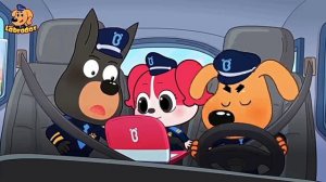 Храбрый шериф Лабрадор, не ешьте незнакомые фрукты! Познавательный мультфильм.