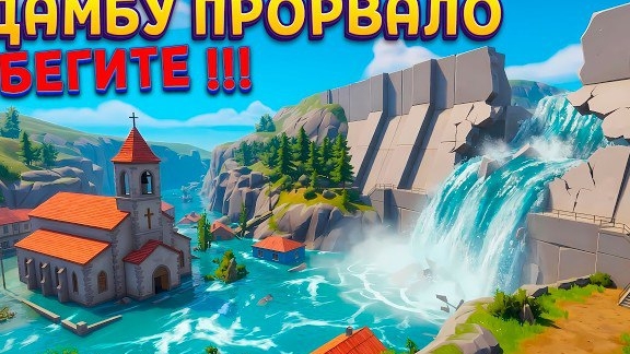 ПРОРЫВ ДАМБЫ ! ( DrainSim )