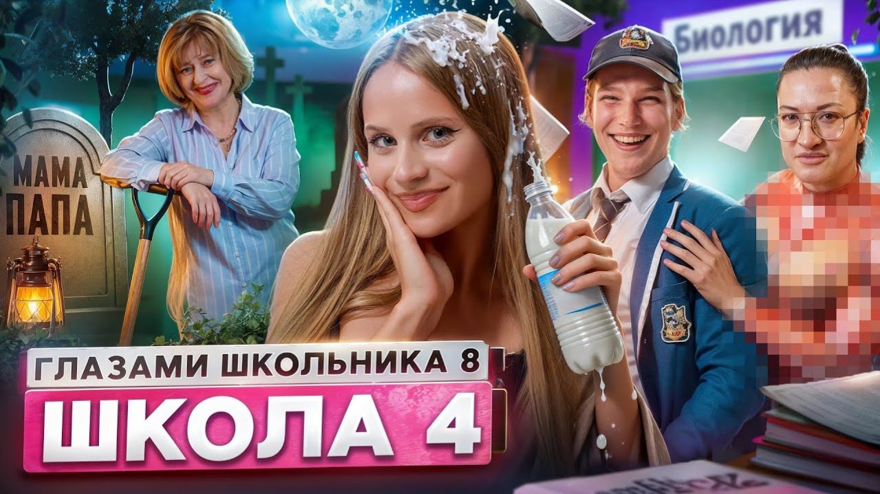 От первого лица: Школа 8 😮💨 ОТЕЦ ЗАСТУКАЛ с ДОЧКОЙ ⛔️ЗАЖГЛИ УРОК ГЛАЗАМИ ШКОЛЬНИКА