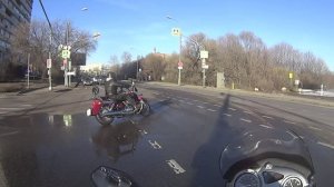 Первый выезд 2026 на BMW F650GS и HONDA SHADOW 750