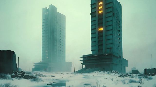 FROZEN VIGIL ｜ Dark Dystopian Ambient ｜ Post-Apocalyptic Soundscape ｜ Ambience, Background-(1080p25)