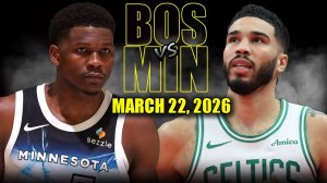 23.03.2026 | ОБЗОР МАТЧА | Бостон Селтикс - Миннесота Тимбервулвз | Highlights