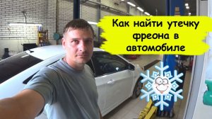 Как найти утечку фреона в автомобиле Hyundai Solaris 2015 г