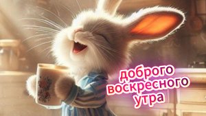 Пожелание доброго воскресного утра 💫 Самое счастливое утро воскресенья — музыкальная открытка  🌞