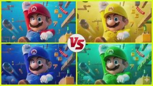 Супер Марио: Тайлс Хоп — Все Цвета под Танцевальную Музыку и Ритм Игры