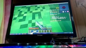 играем в bed wars в minecraft