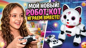 РАСПАКОВКА РОБОТА КОТЁНКА С СОФИЕЙ