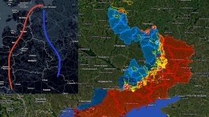 Карта боевых действий. Власти Литвы, Латвии и Эстонии открыли воздушное пространство для БРЛА