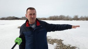 Подрыв льда провели в Мальцевой Курье ("Будни", 27.03.26г., Бийское телевидение)